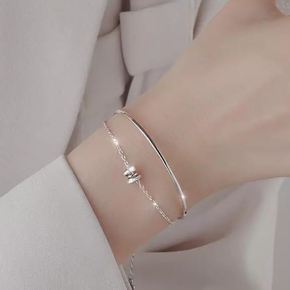 🌟NEW🌟925 Sterling Silver Bracelets for Women - Picture 3 of 7